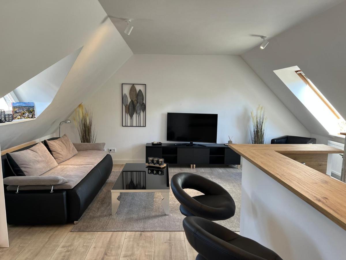 Attraktives Appartement Im Stadtzentrum Plauen Balkon Lift المظهر الخارجي الصورة