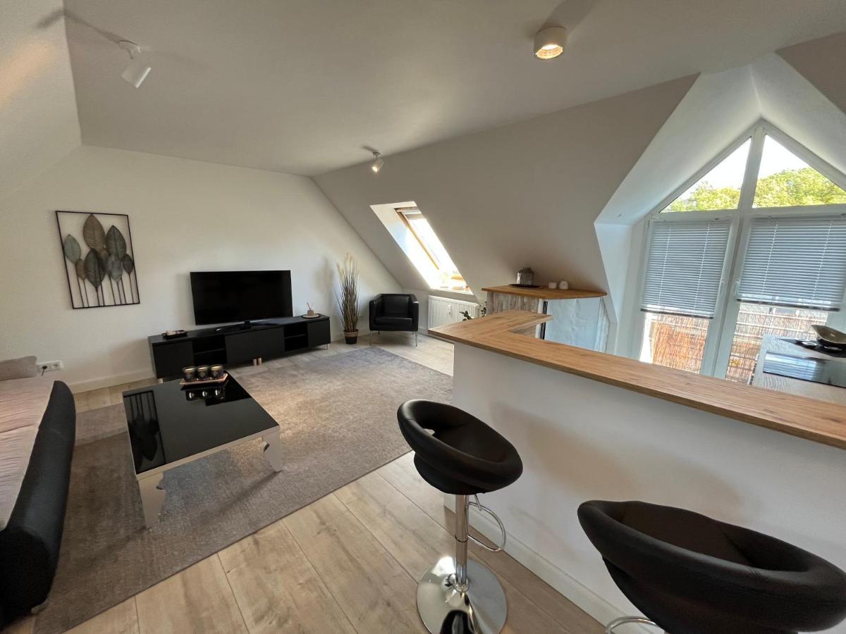 Attraktives Appartement Im Stadtzentrum Plauen Balkon Lift المظهر الخارجي الصورة