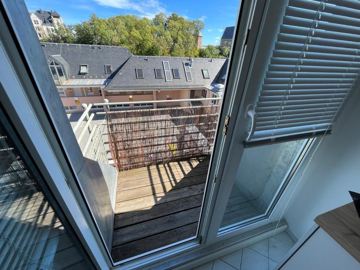 Attraktives Appartement Im Stadtzentrum Plauen Balkon Lift المظهر الخارجي الصورة